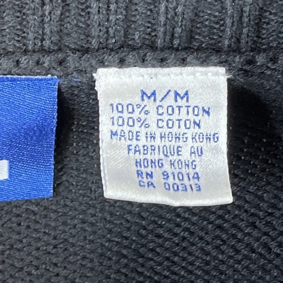 EP Pro Pullover Sweater Womens M Black with Embroidery Golf Crown Coat of Arms - Picture 8 of 9